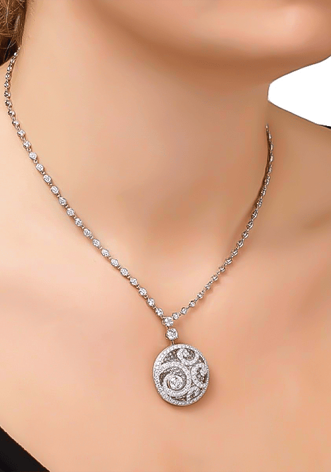 Diamond Pendant Necklace